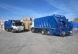 Atık geri dönüşümü için Allison Scania